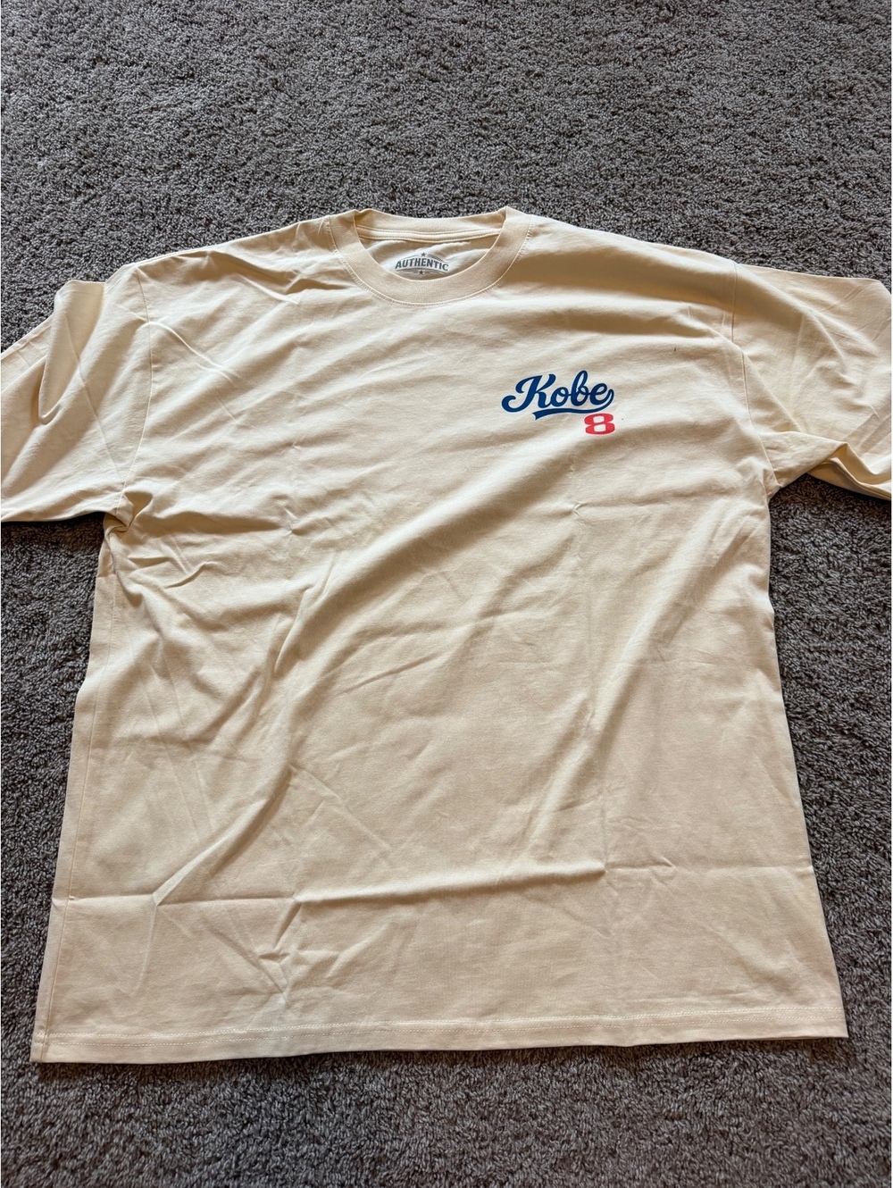 Kobe Bryant LA Dodgers T-Shirt Size Large